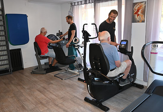 Réhabilitation cardio-pulmonaire chez Phoenix Physio à Sierre